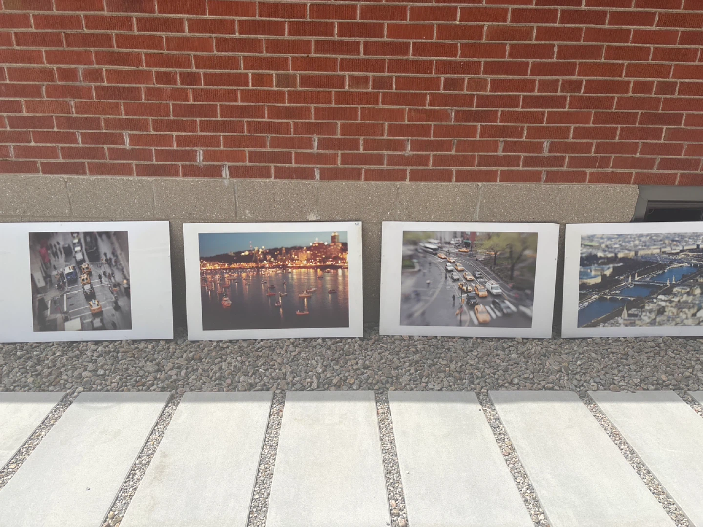 Tilt-Shift Art Prints of Cityscapes and Streets