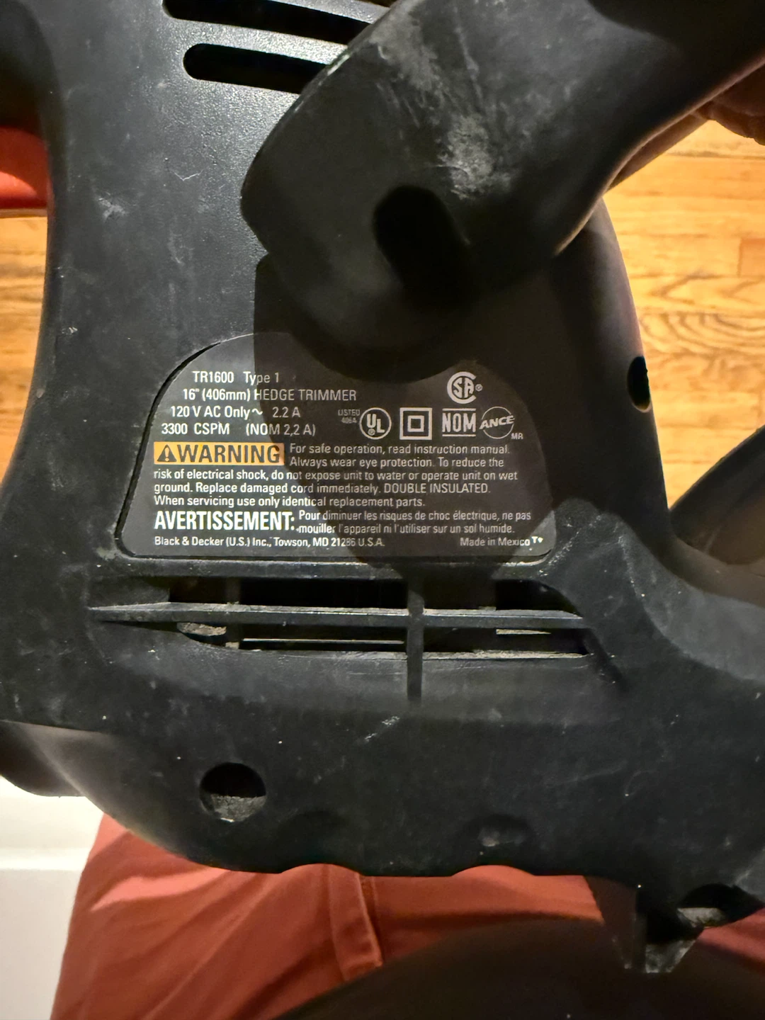 Black & Decker 16" Hedge Trimmer
