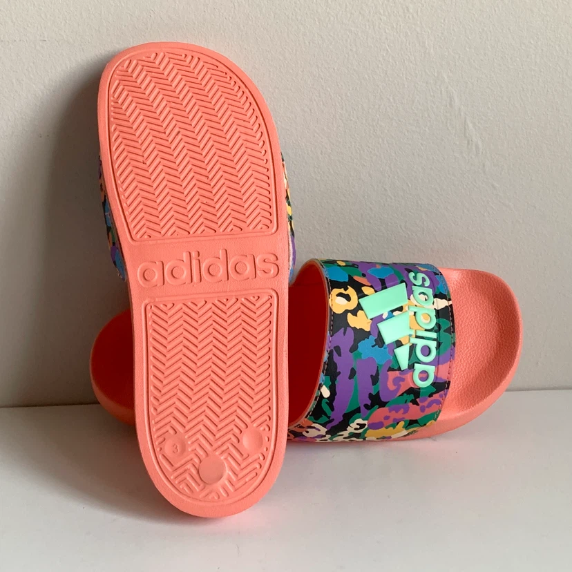 Adidas Kids Slides/Sandal Girls Size 11, 3 Adilette Shower K NEW - photo 5