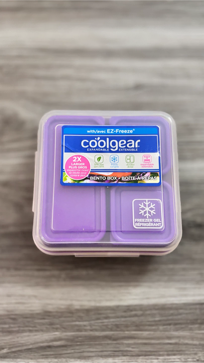 Coolgear Bento Box with EZ-Freeze
