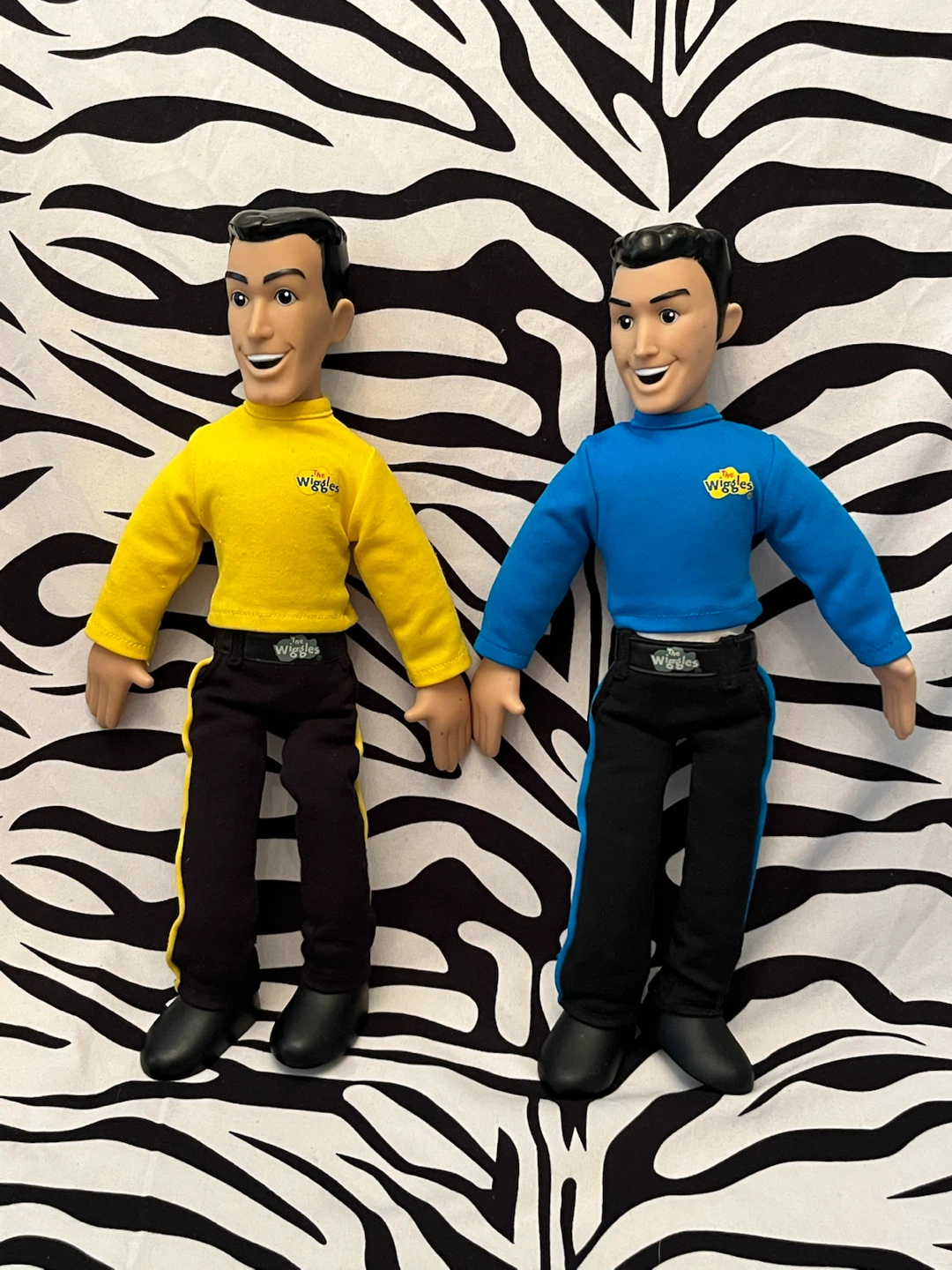 🎶 Set of 2 2003 Anthony and Greg Wiggles "Speak N Sing" dolls 🎶