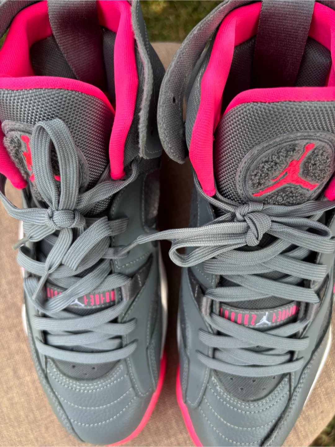 Jordan Sneakers - Grey/Pink - photo 2