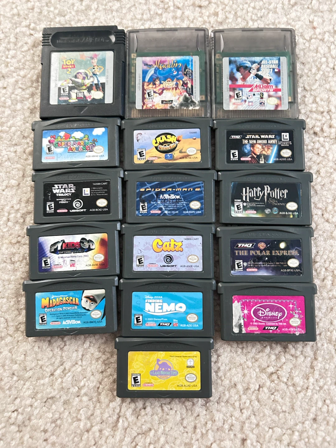 Nintendo Game Boy Color & Advance Games