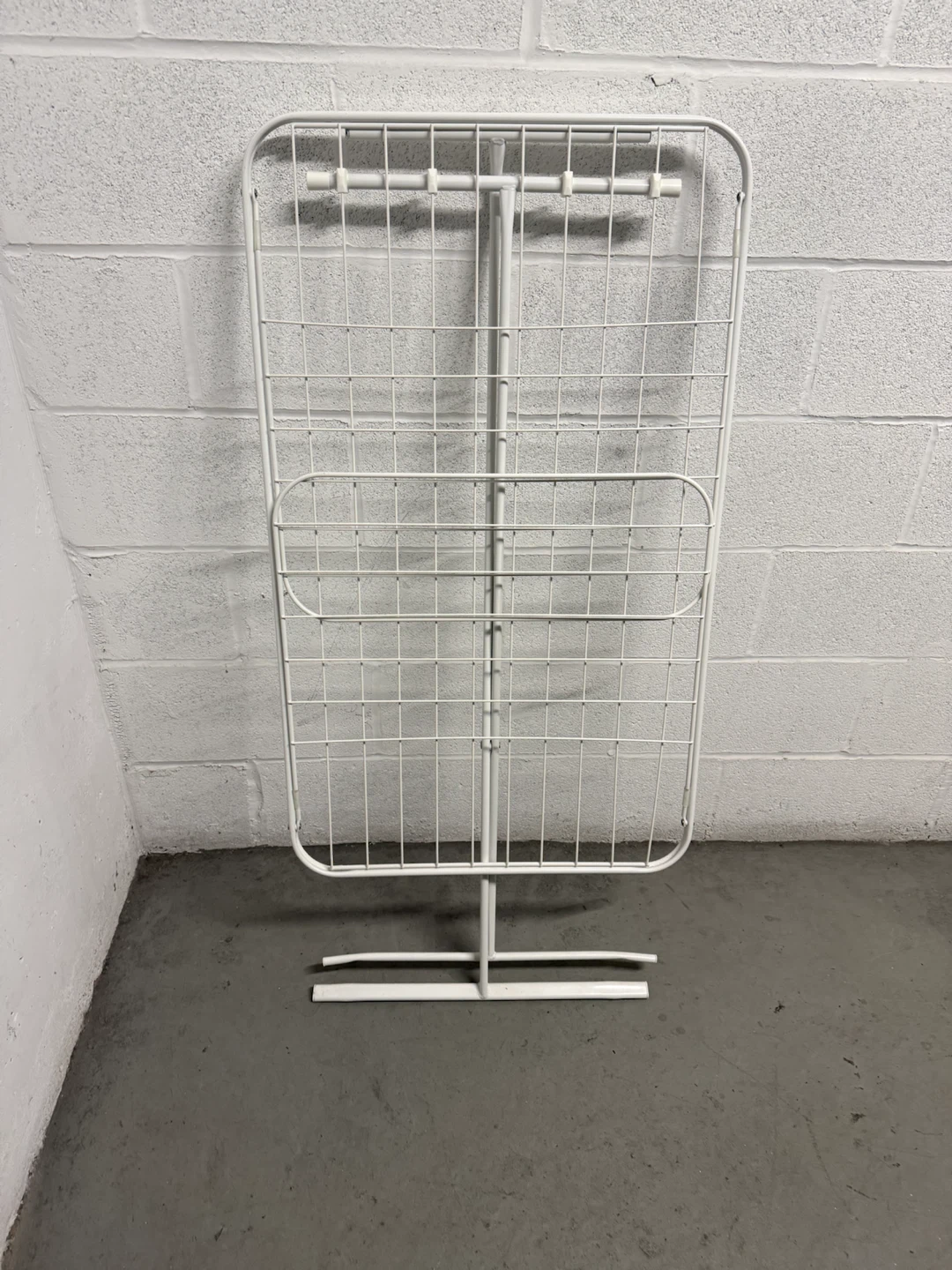 White Foldable Clothes Drying Rack