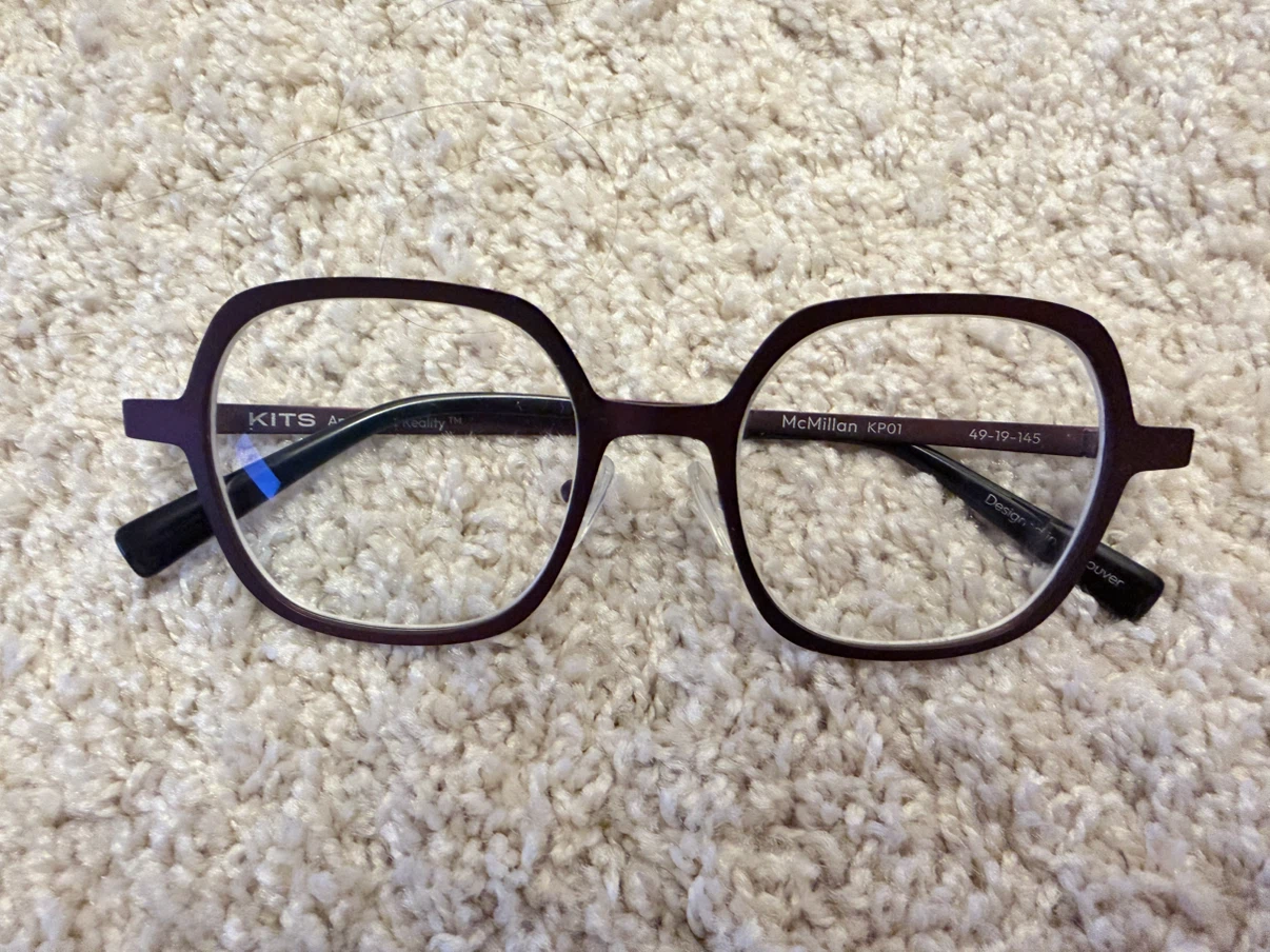 KITS McMillan KP01 Eyeglasses -1.75 for both eyes