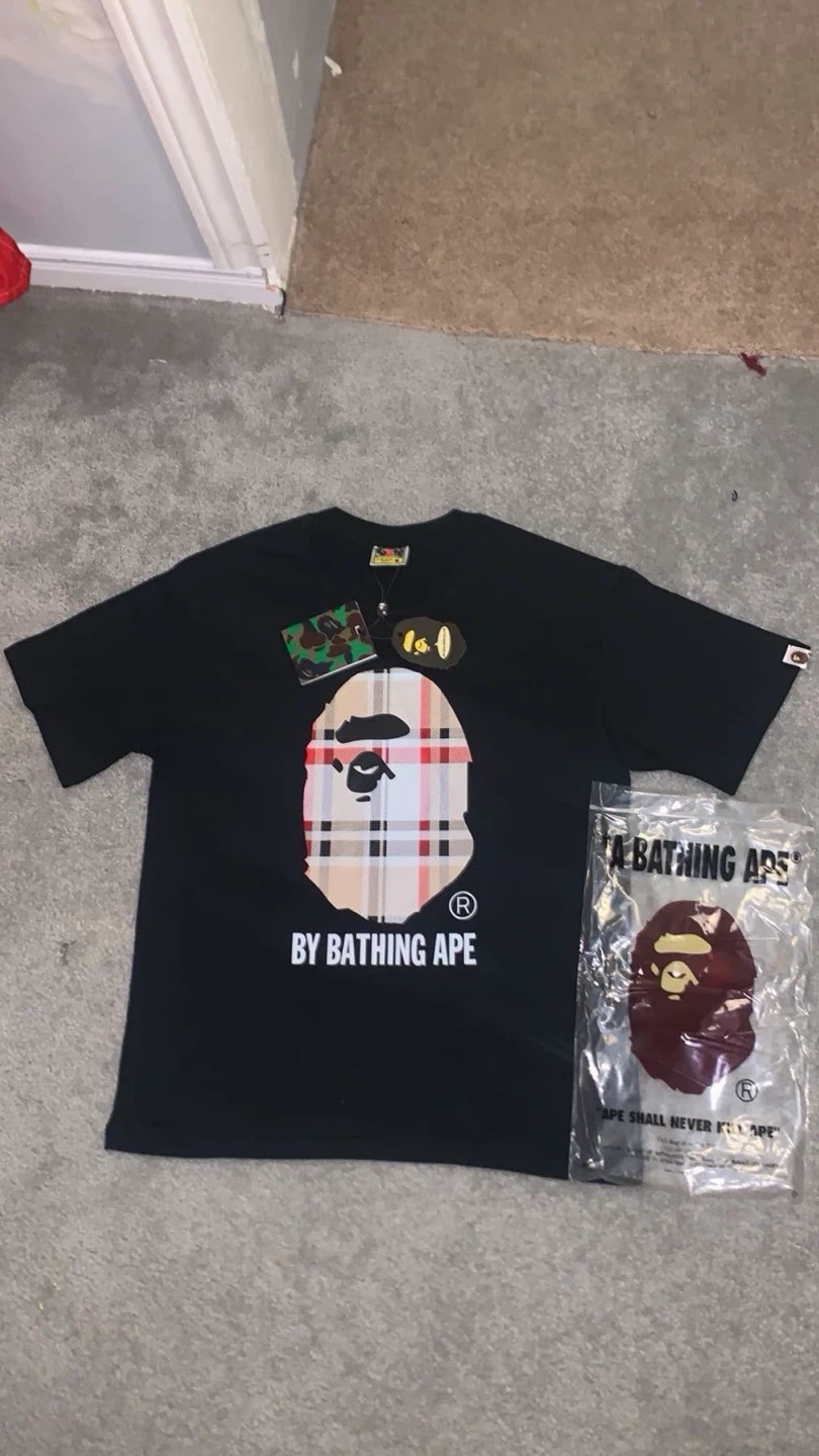 Bape X Burberry Tee