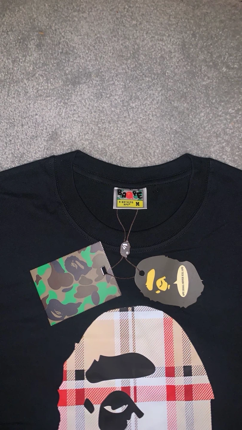 Bape X Burberry Tee - photo 2