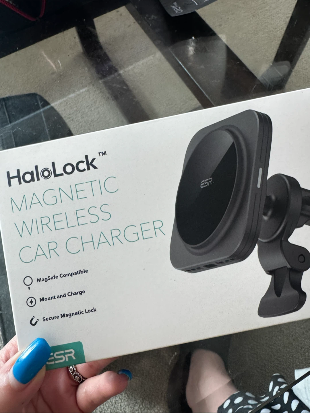 Magnetic Wireless Car Charger