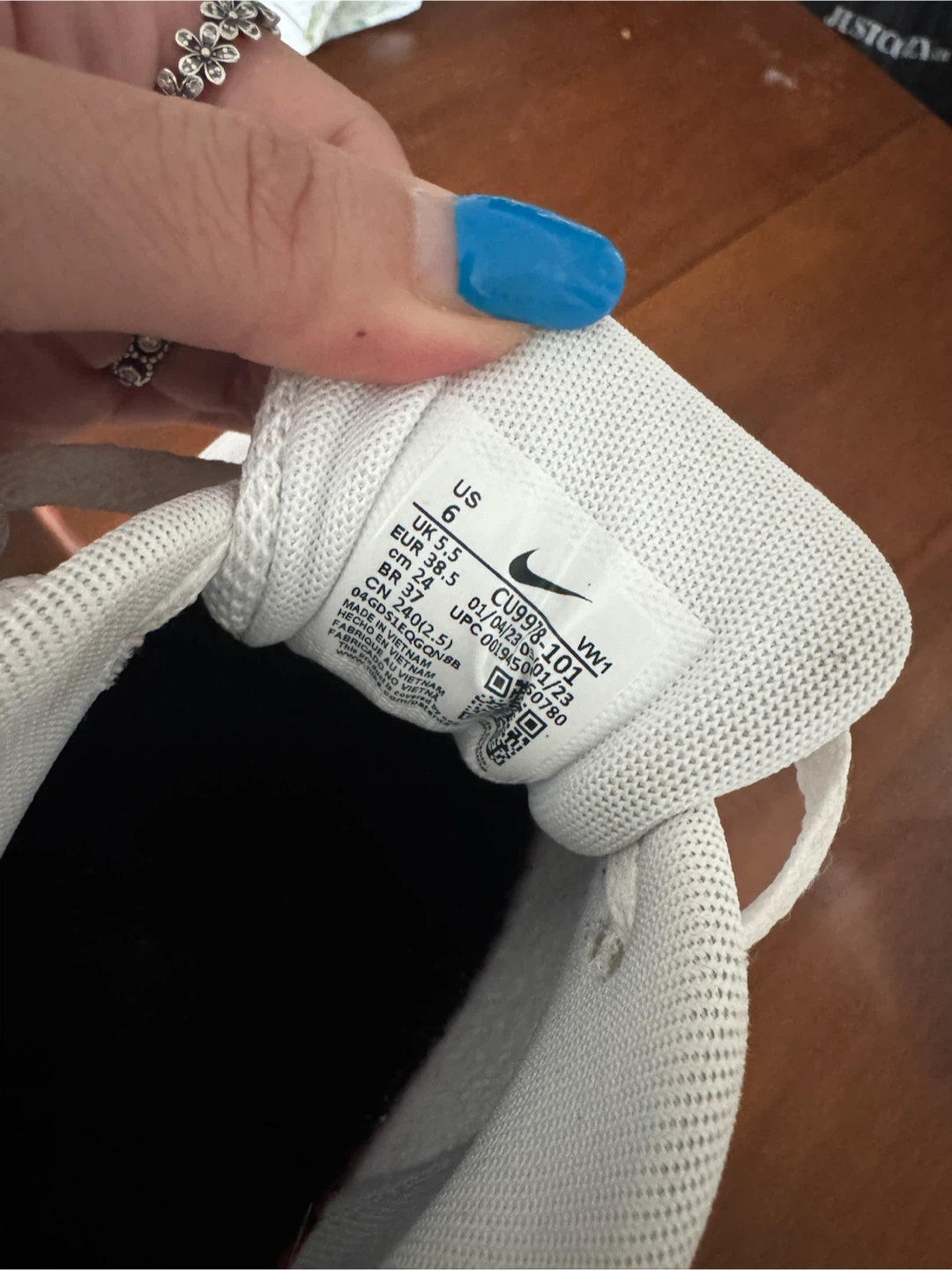Nike Air Max White Running Shoes - photo 4