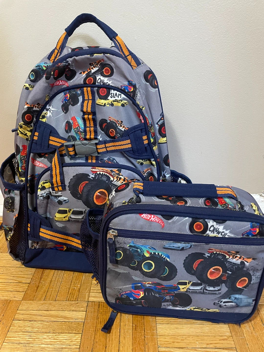 Pottery Barn Kids Hot Wheels Backpack & Lunch Box Set - photo 3
