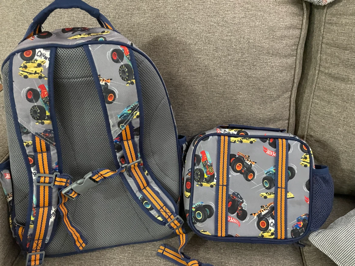 Pottery Barn Kids Hot Wheels Backpack & Lunch Box Set - photo 5