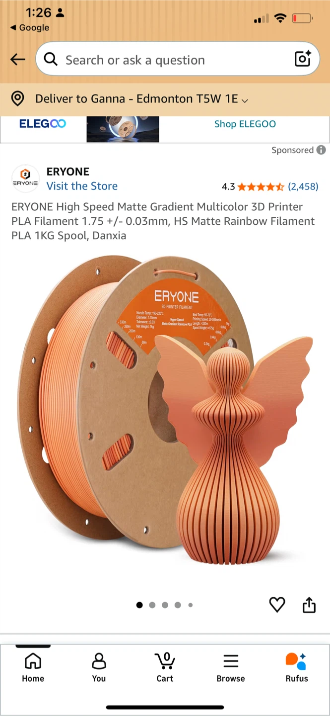 Matte PLA gradient NEW