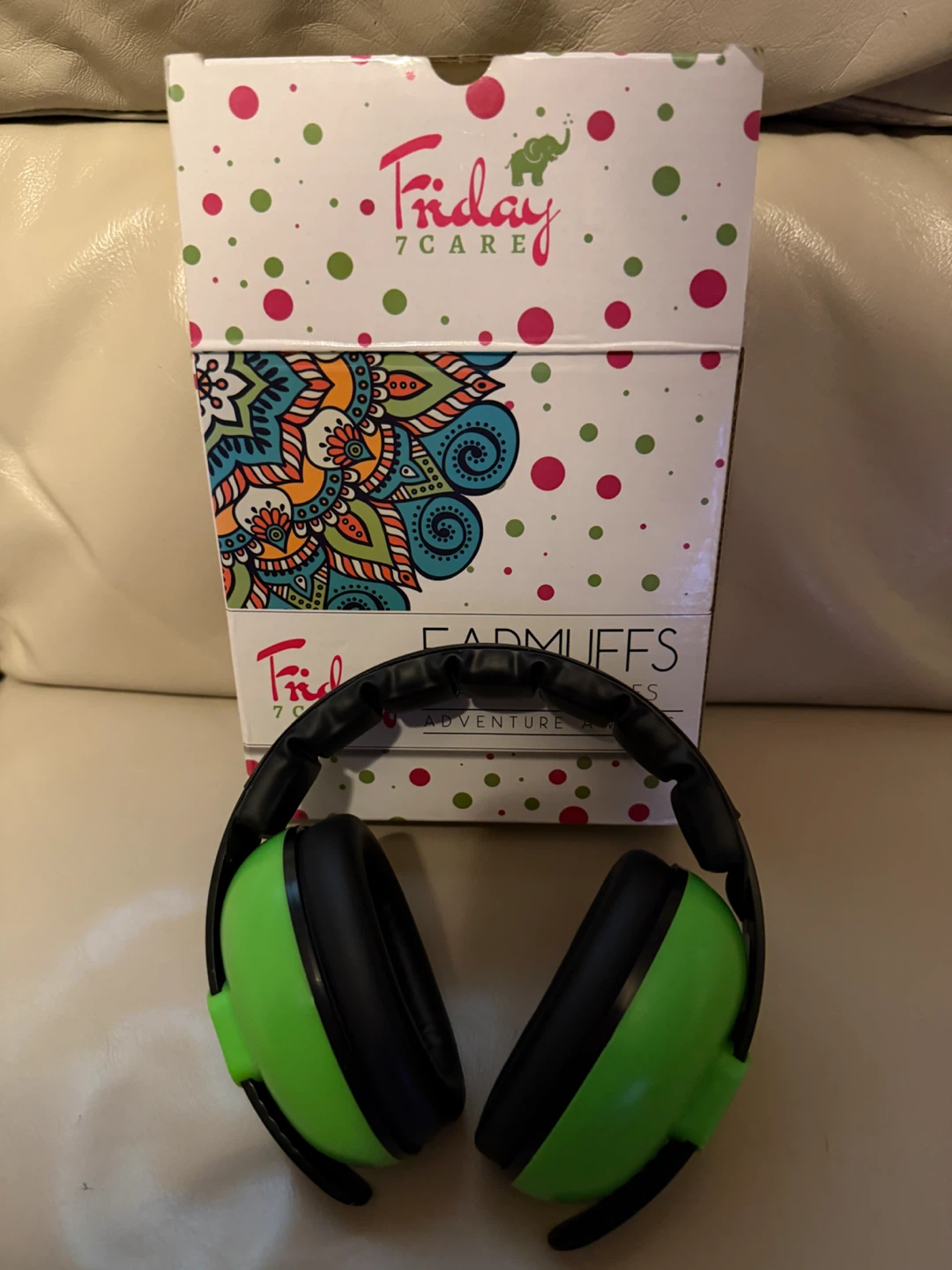 Friday 7 CARE Kids Earmuffs - Green