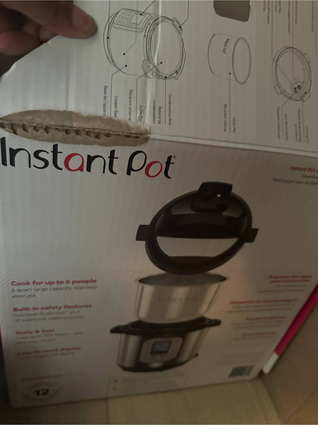 Instant Pot 6-Quart Pressure Cooker