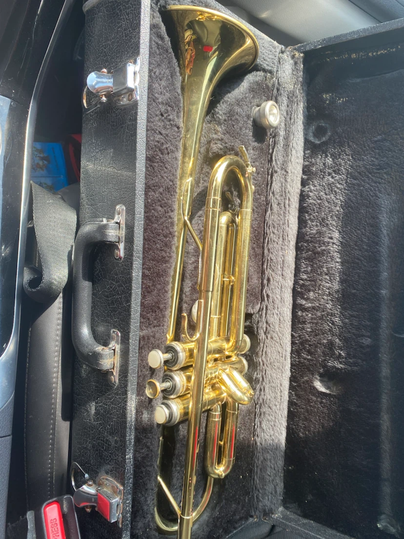 J. J. Winston Trumpet with Case