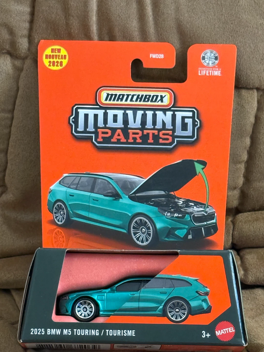 Matchbox Moving Parts 2025 BMW M5 Touring Diecast Car