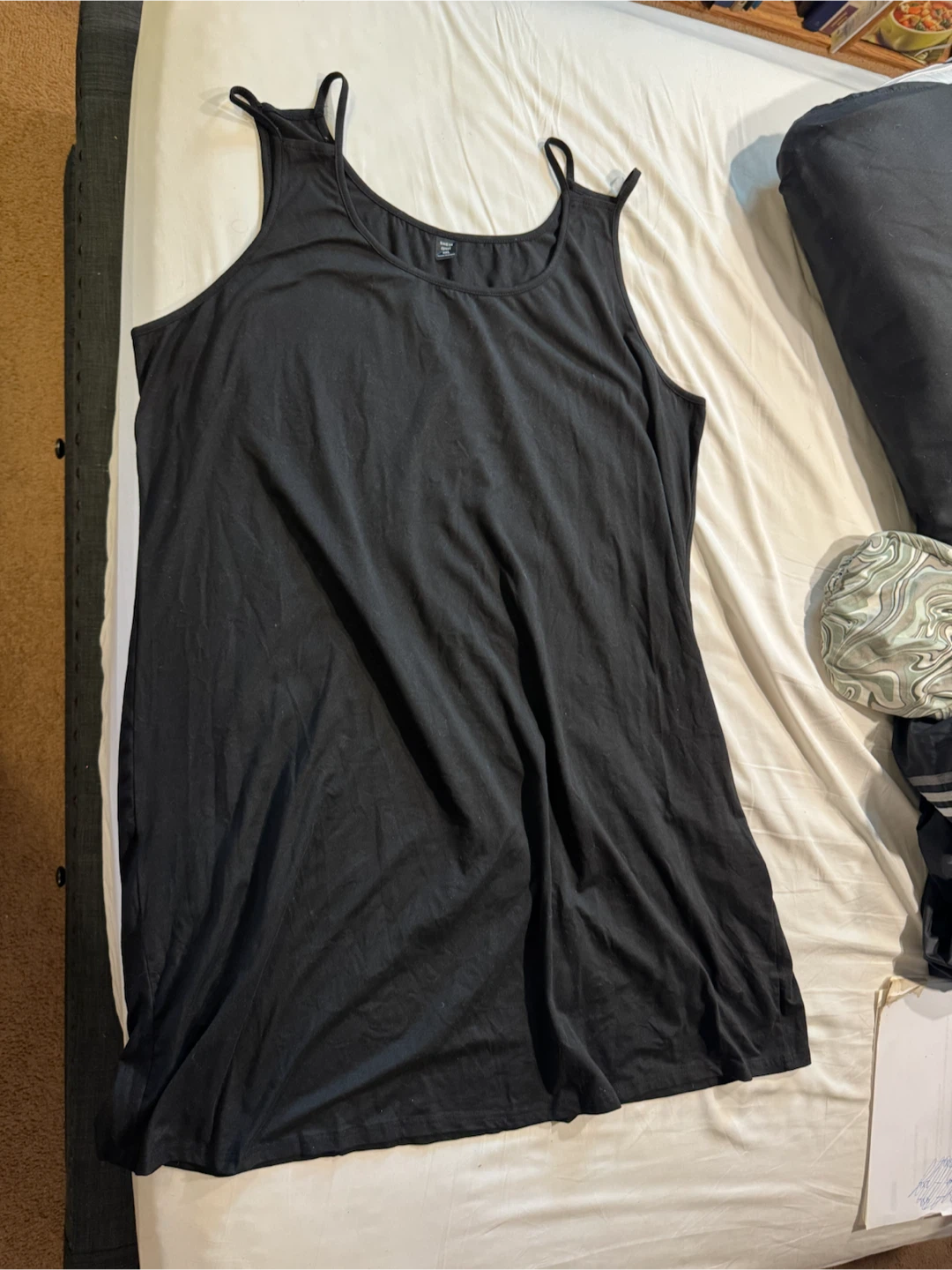 Black SHEIN CURVE Tank Top Dress Size 4XL