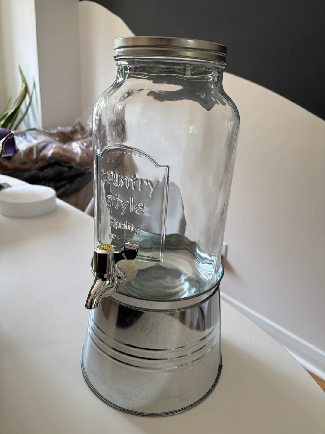 Mason Jar style large beverage dispenser - photo 2