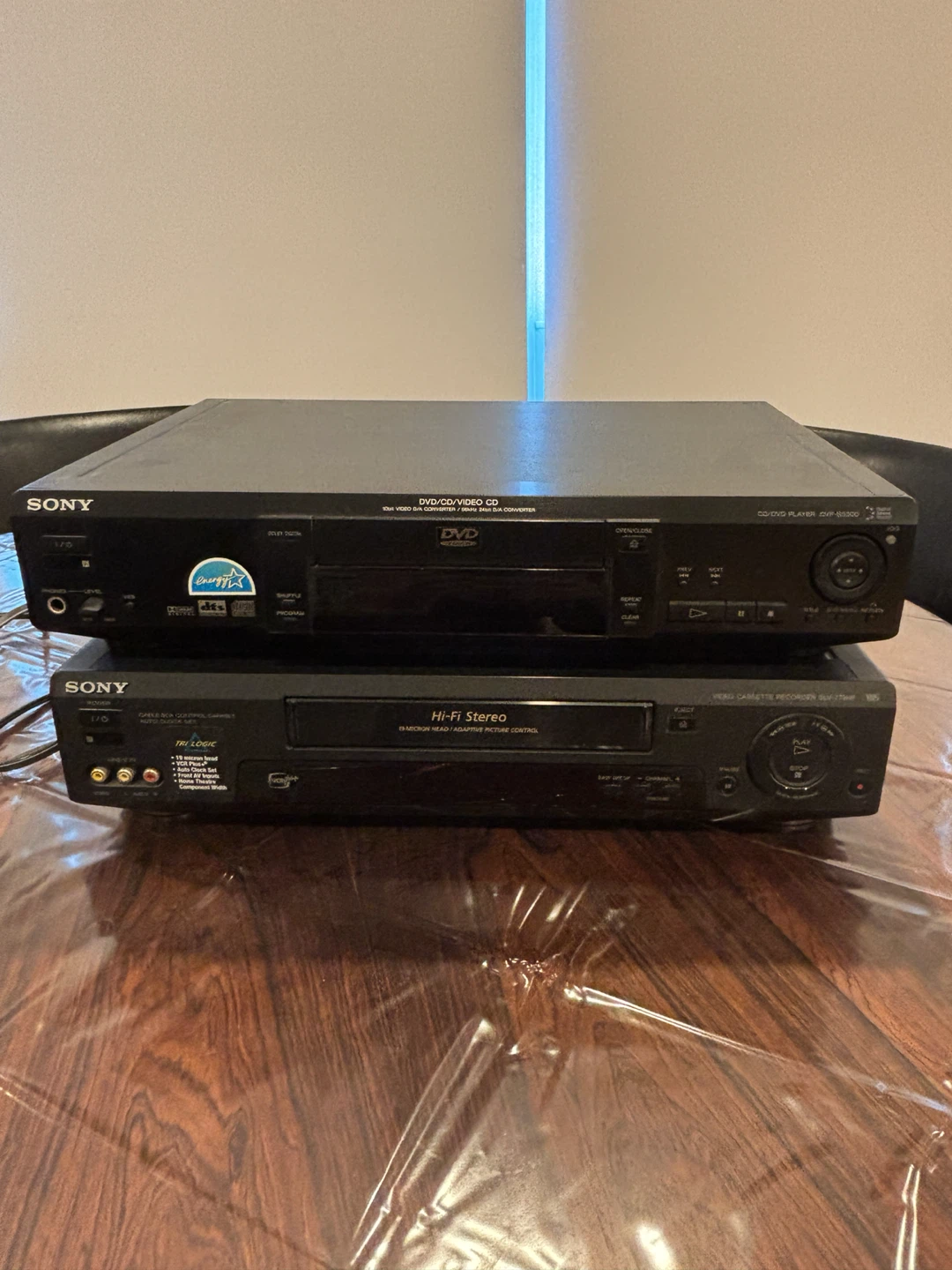 Sony Hi-Fi VCR & DVD/CD Player w/ Remotes