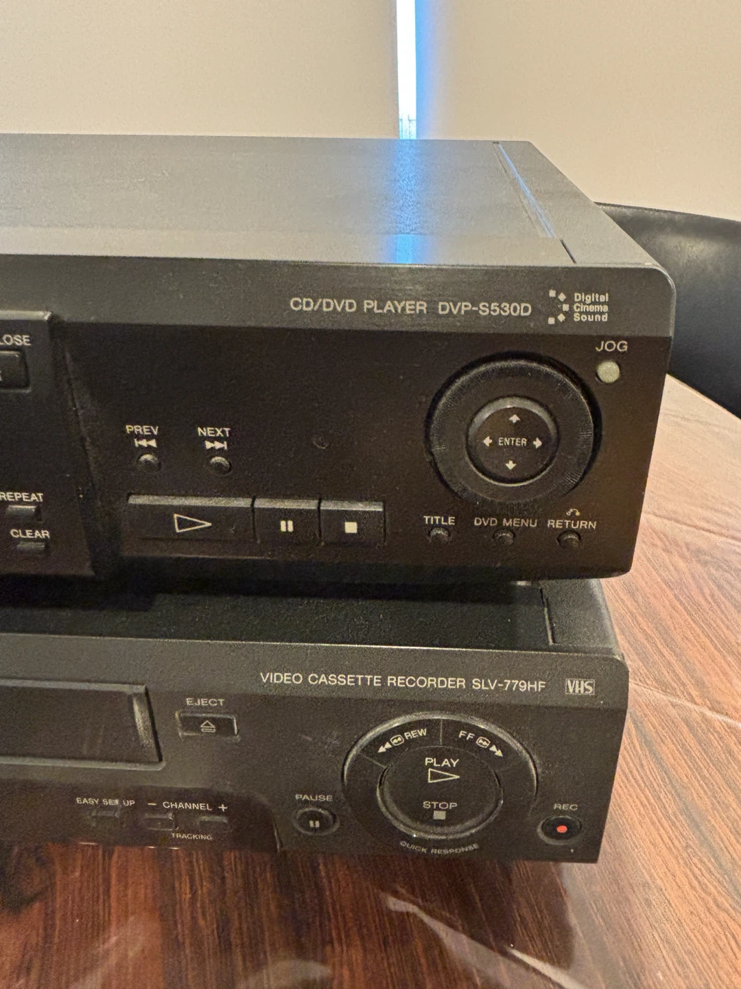 Sony Hi-Fi VCR & DVD/CD Player w/ Remotes - photo 2