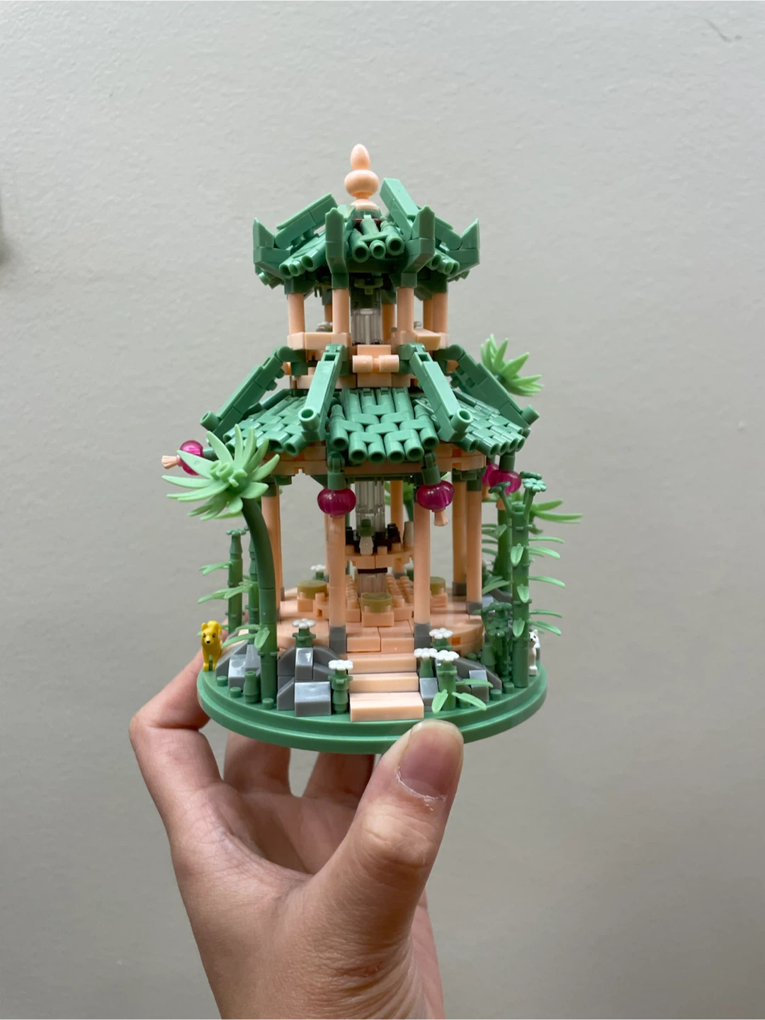 Miniature Pagoda Building Block Set