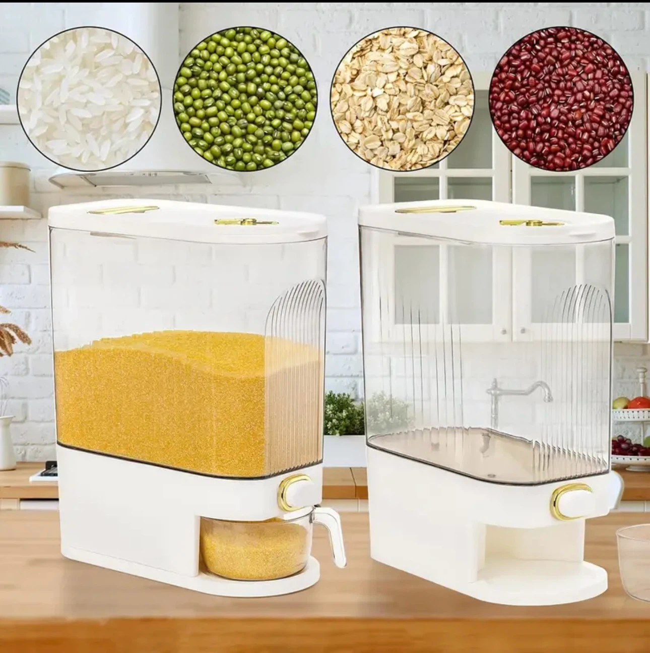 Brand New 22Lbs Rice ,Cereal Dispenser - photo 2