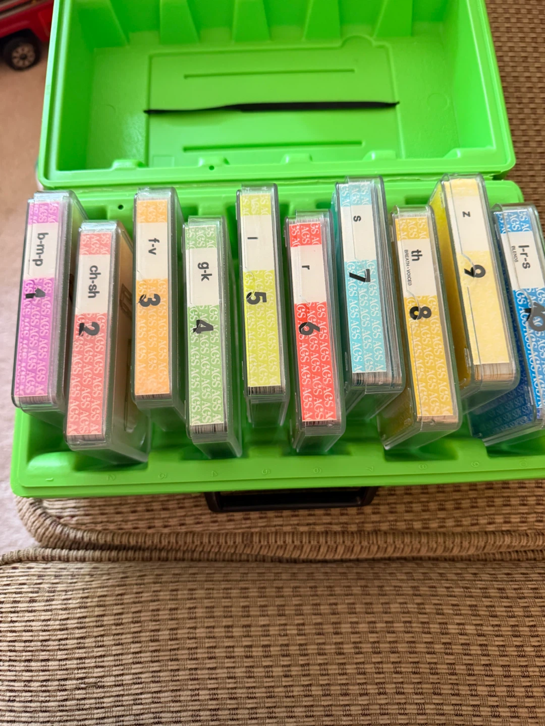 AGS Peabody Articulation Decks speech therapy cards