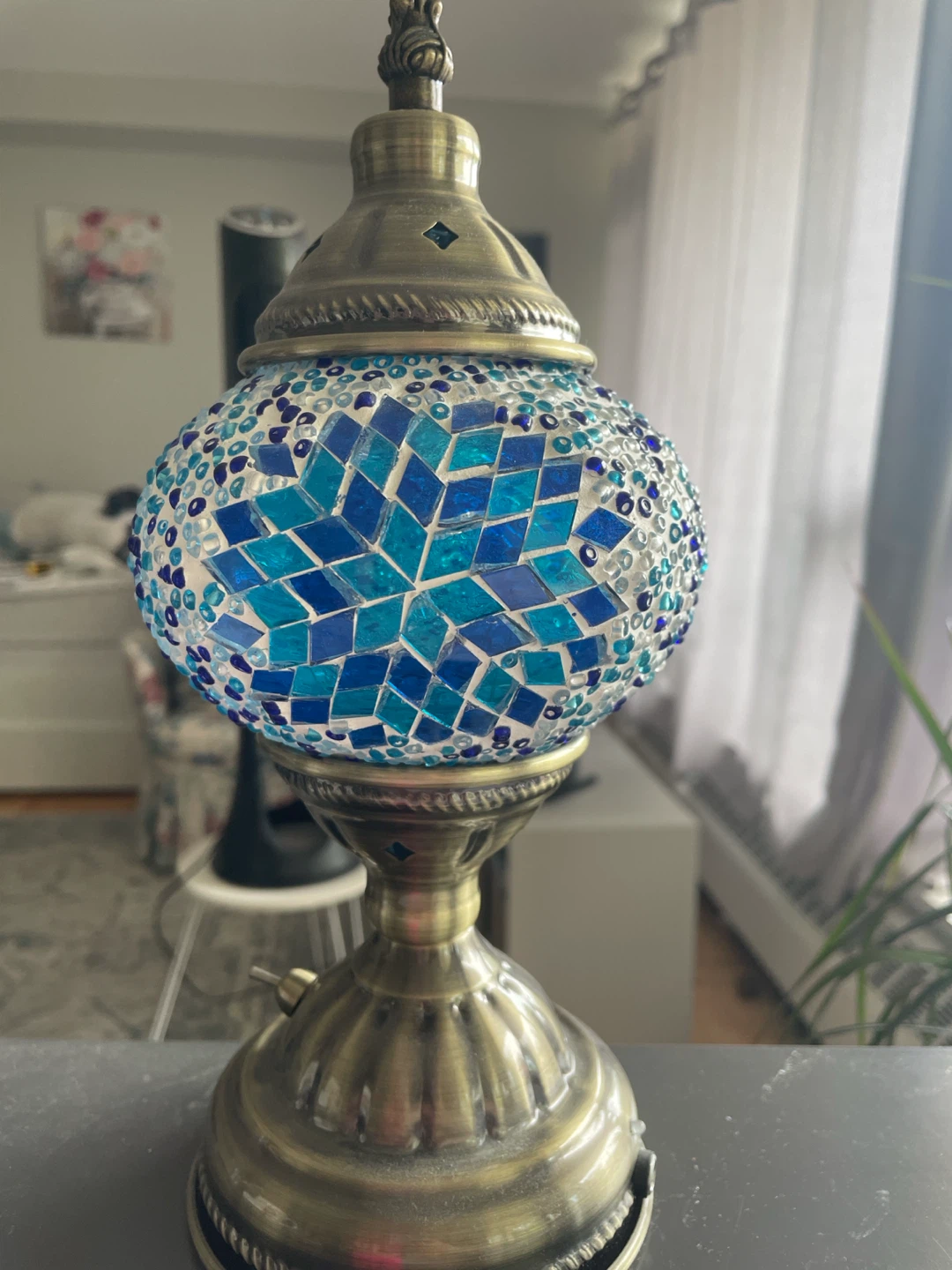 Turkish Moroccan Mosaic Table Lamp