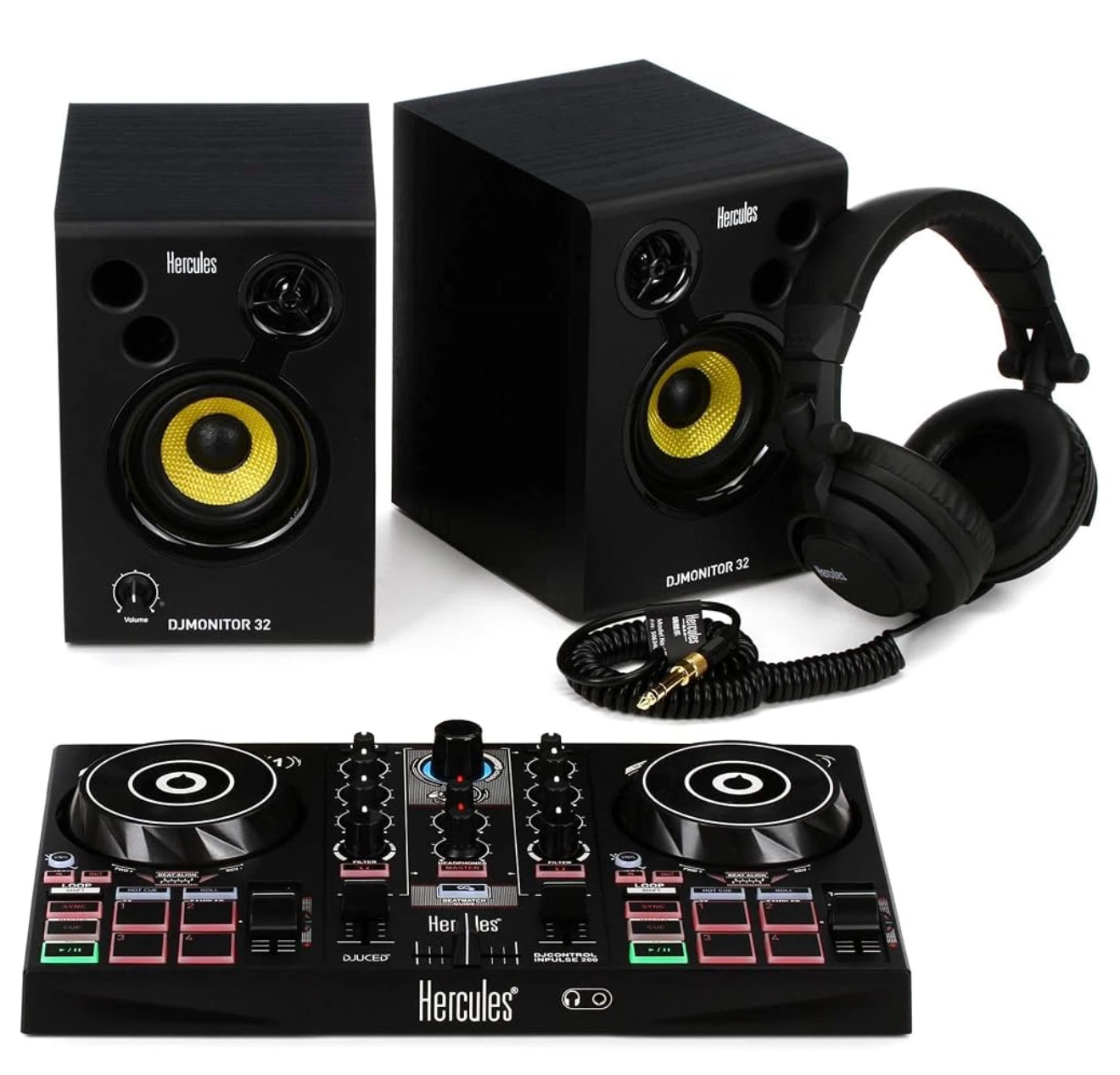 Hercules DJ Learning Kit – Complete Starter DJ Package