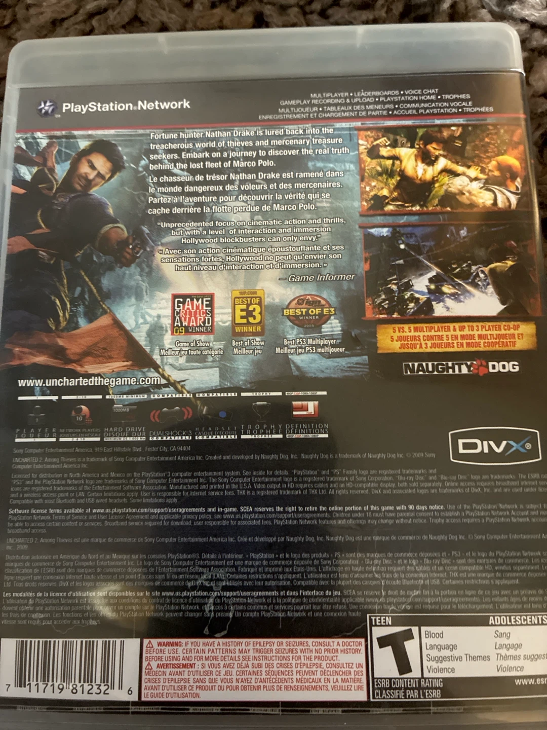 PlayStation 3 Uncharted 2: Among Thieves - photo 3