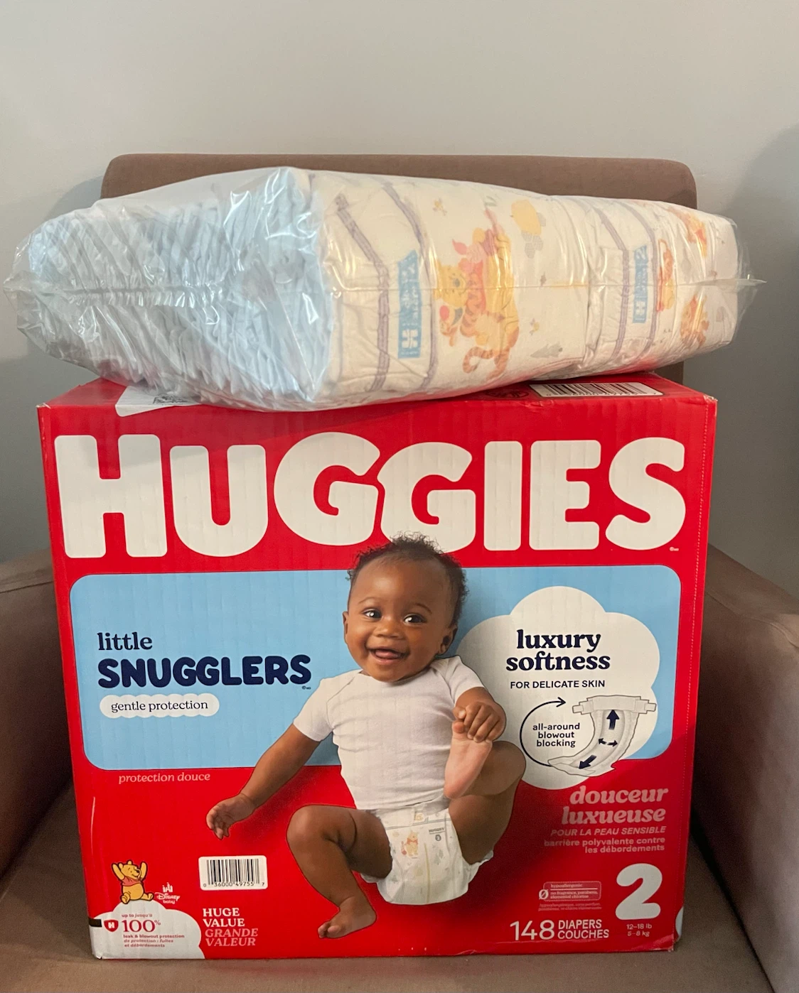Huggies Little Snugglers Diapers - Size 2 (74 count)