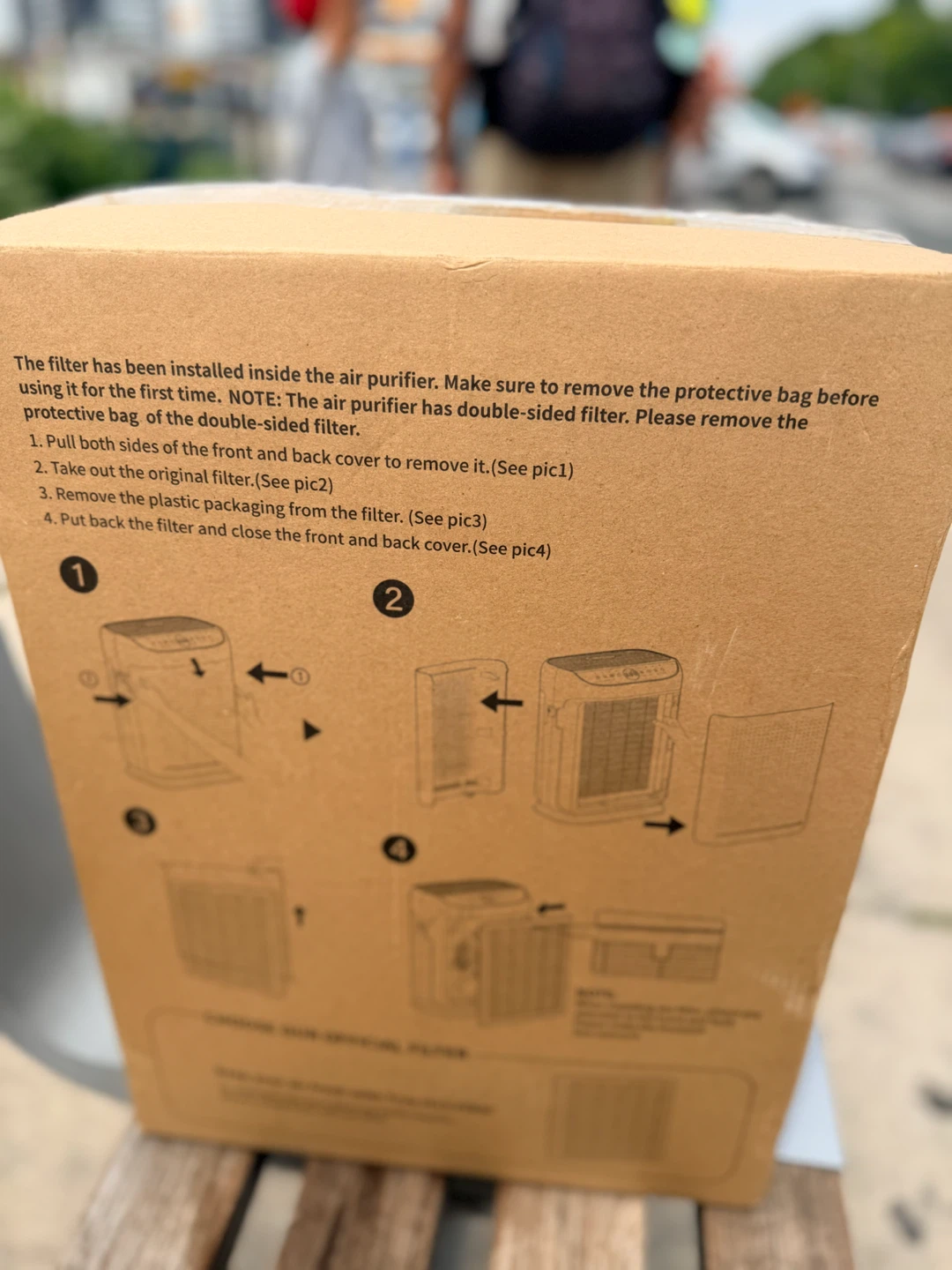 PAKOI HEPA Air Purifier with Remote - photo 5
