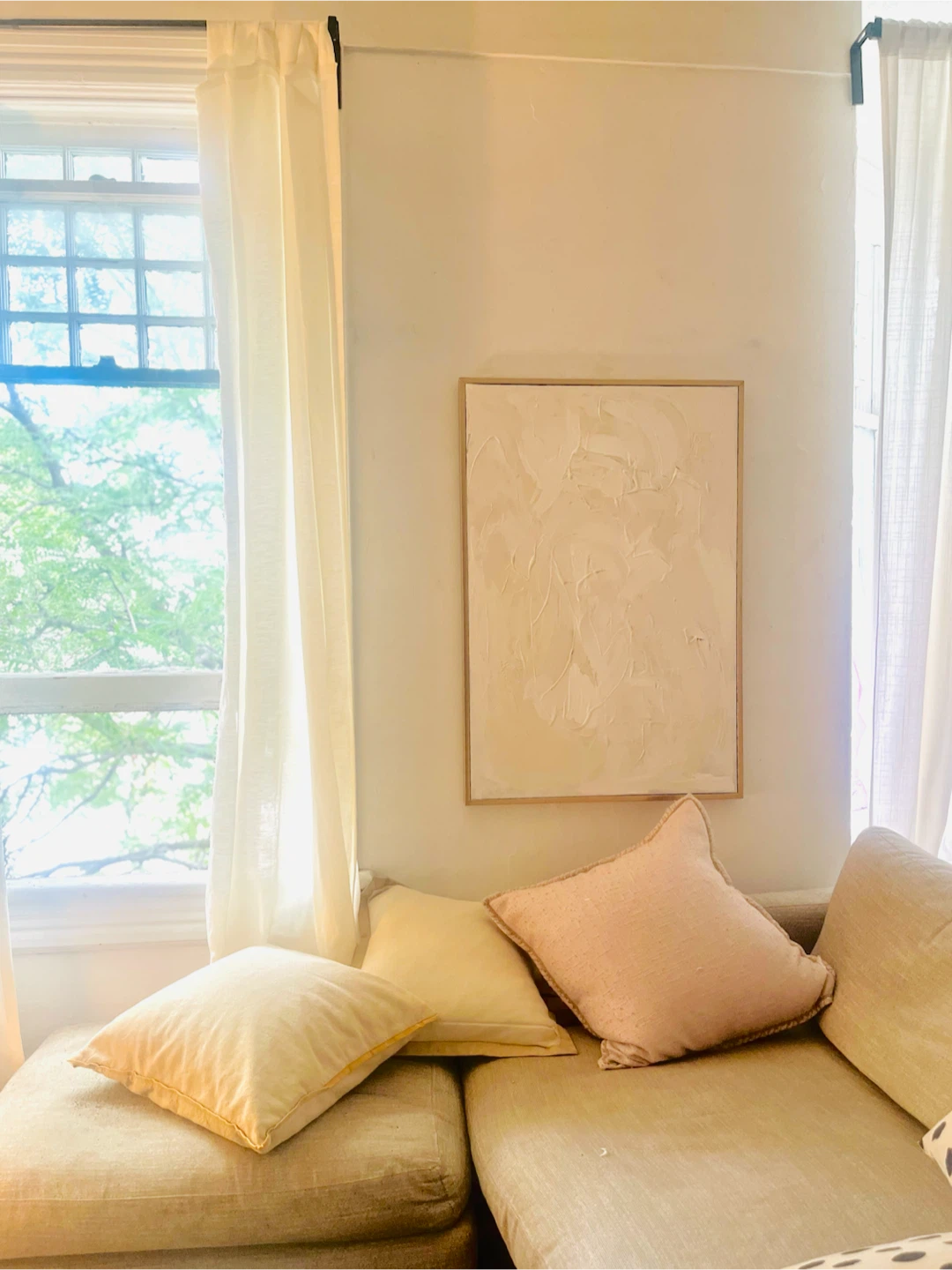 Large Set of 2 Minimalist Artworks $100 - photo 3