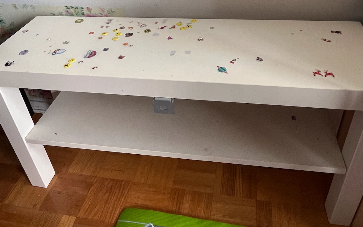 White table