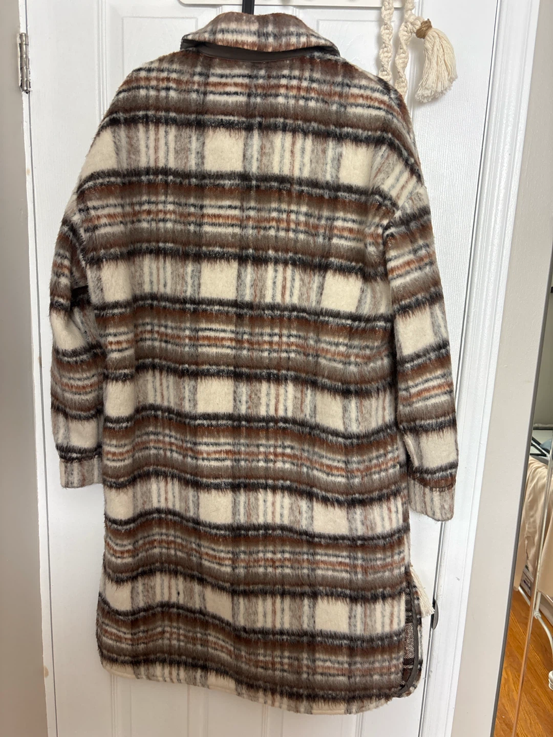 Vero Moda Plaid Long Shirt Jacket - photo 3