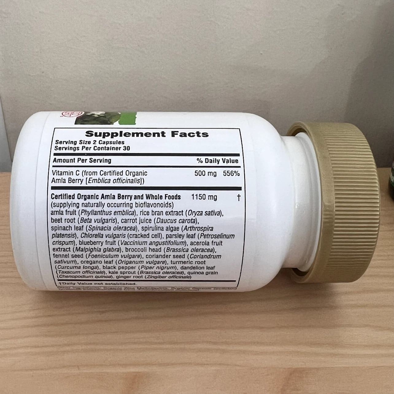 《Unopened》Organic Source of Life Garden Vitamin C - photo 2