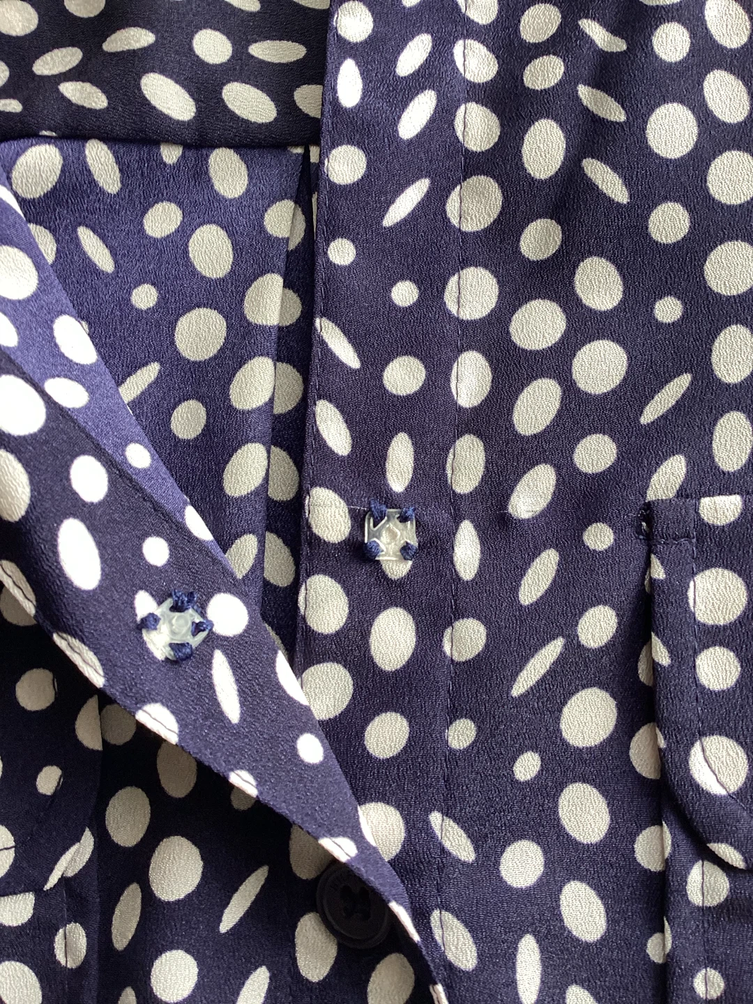 TOMMY HILFIGER NAVY PRINT SHIRT - photo 4