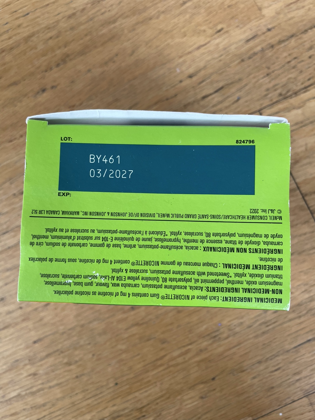 Nicorette Gum Value Size Fresh Fruit Flavour - photo 3