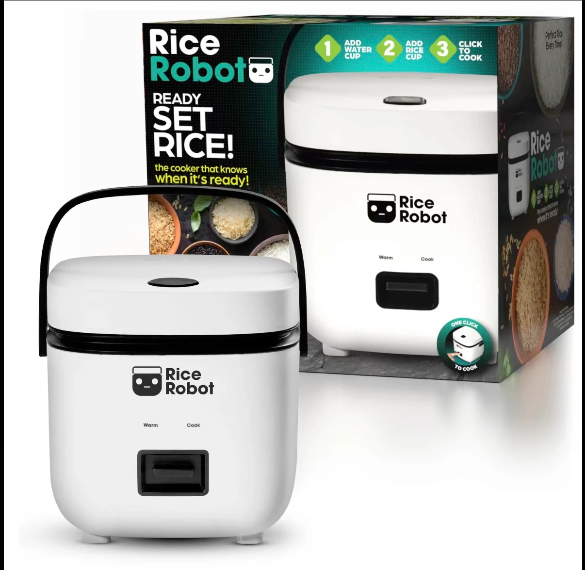 Rice Robot XL 2 Liter Rice Cooker