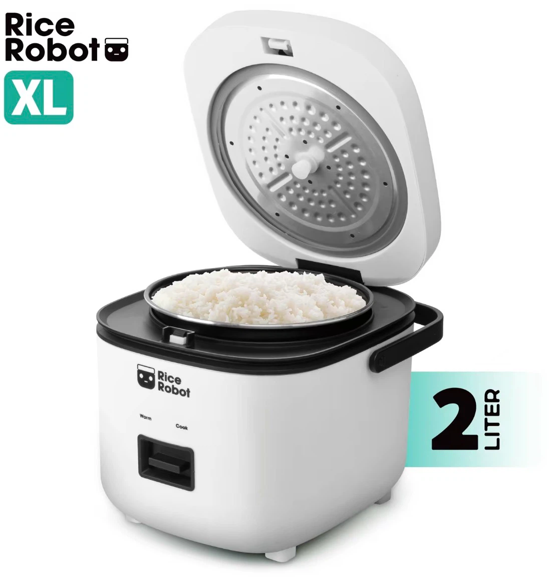 Rice Robot XL 2 Liter Rice Cooker - photo 2
