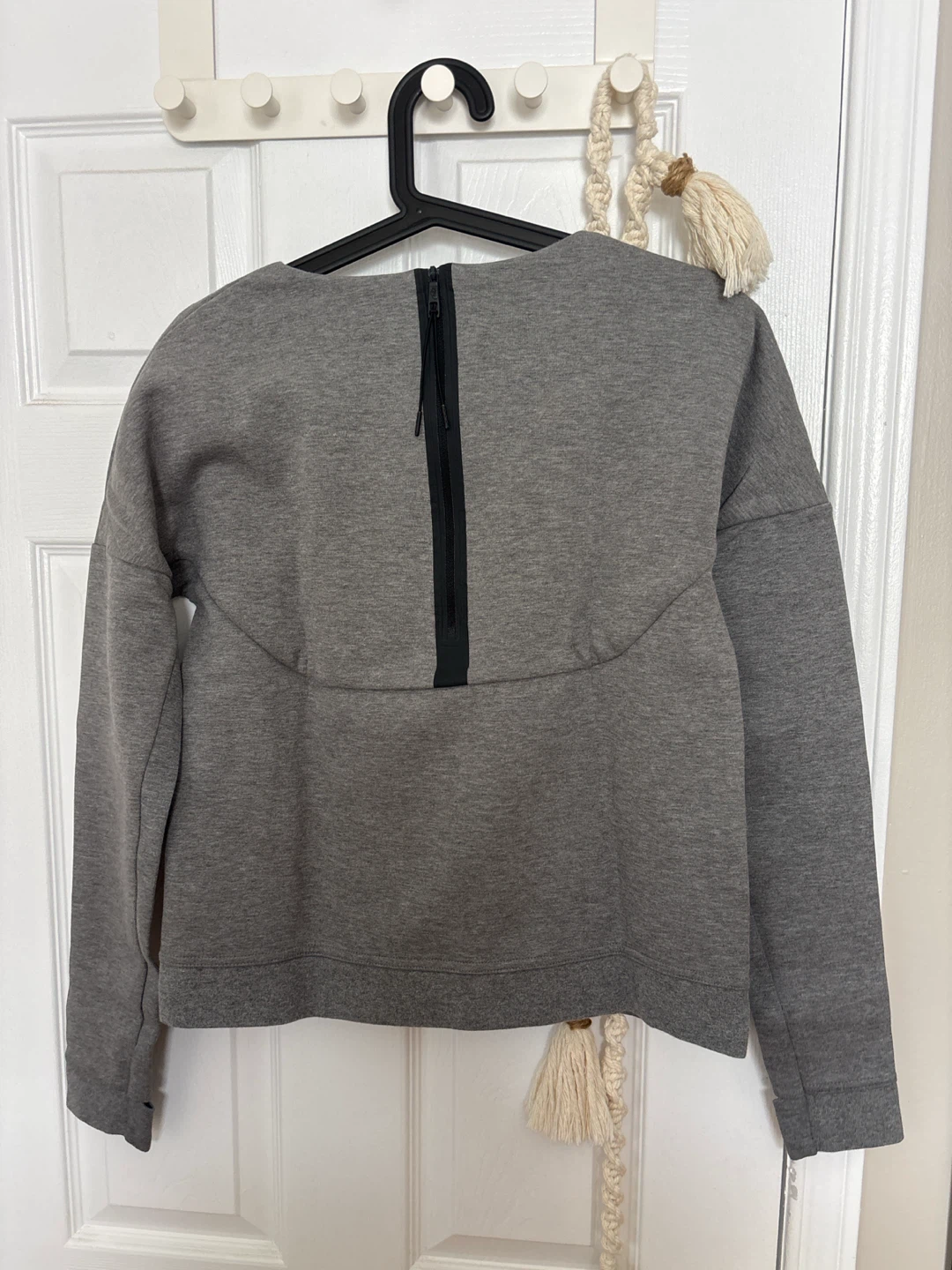 Nike Grey Tech Fleece Crewneck Sweatshirt Size S - photo 3