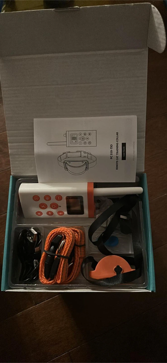 Brand new Meowing Stop Collar Remote Cat Training Collar - photo 4
