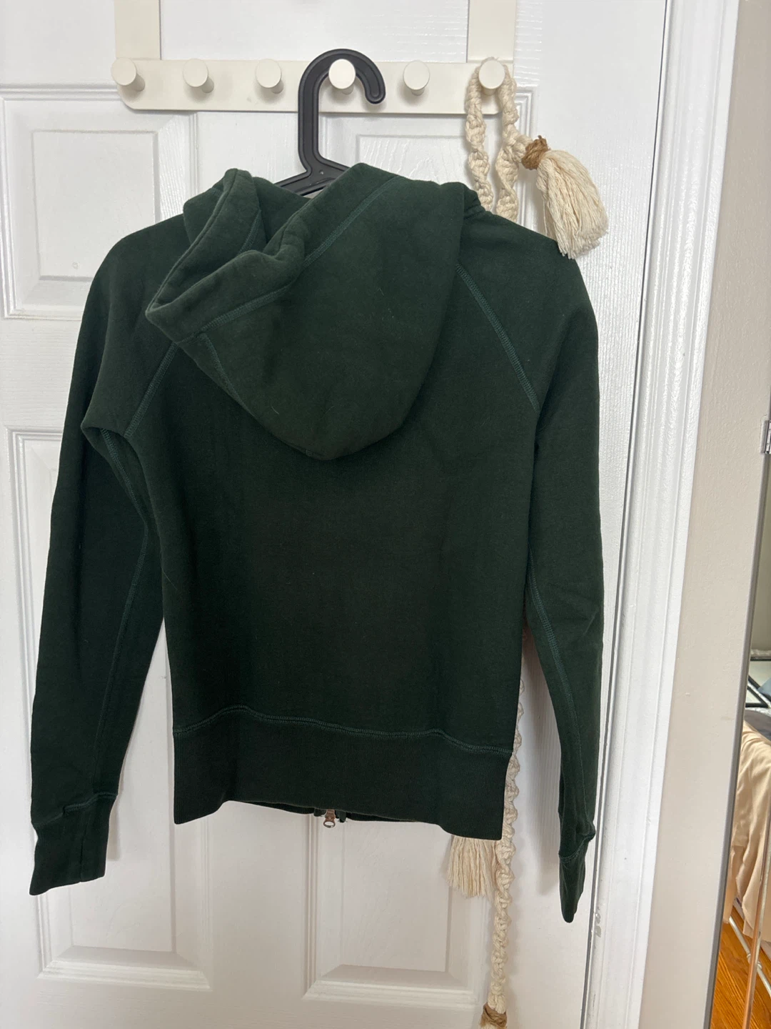 Roots Zip-Up Hoodie - Forest Green - XS - photo 3