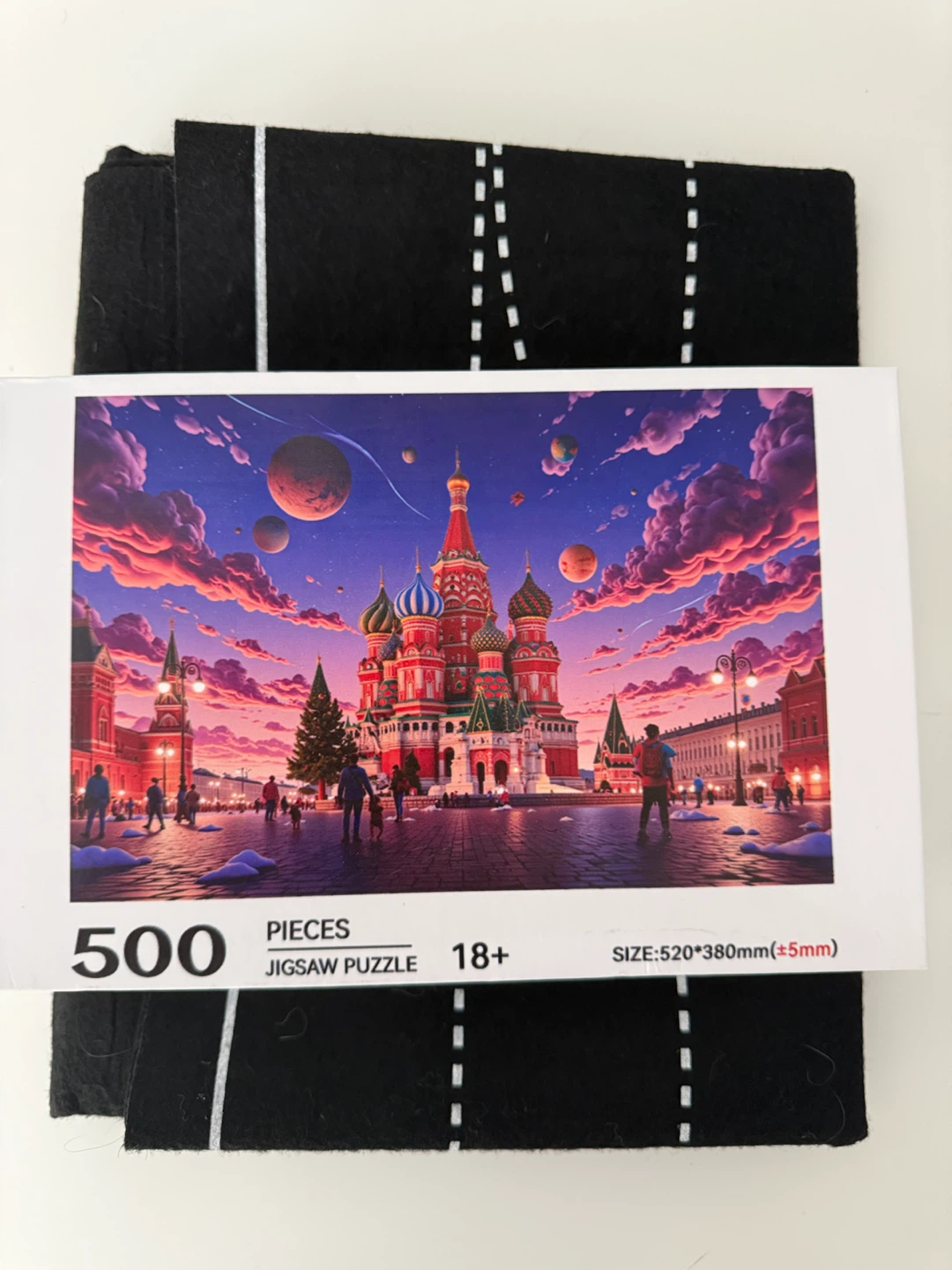 500 Piece Jigsaw Puzzle with Mat