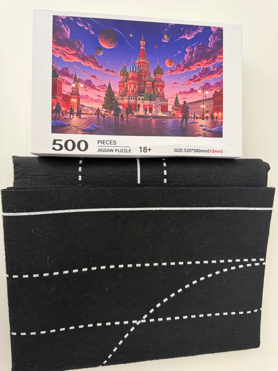 500 Piece Jigsaw Puzzle with Mat - photo 2