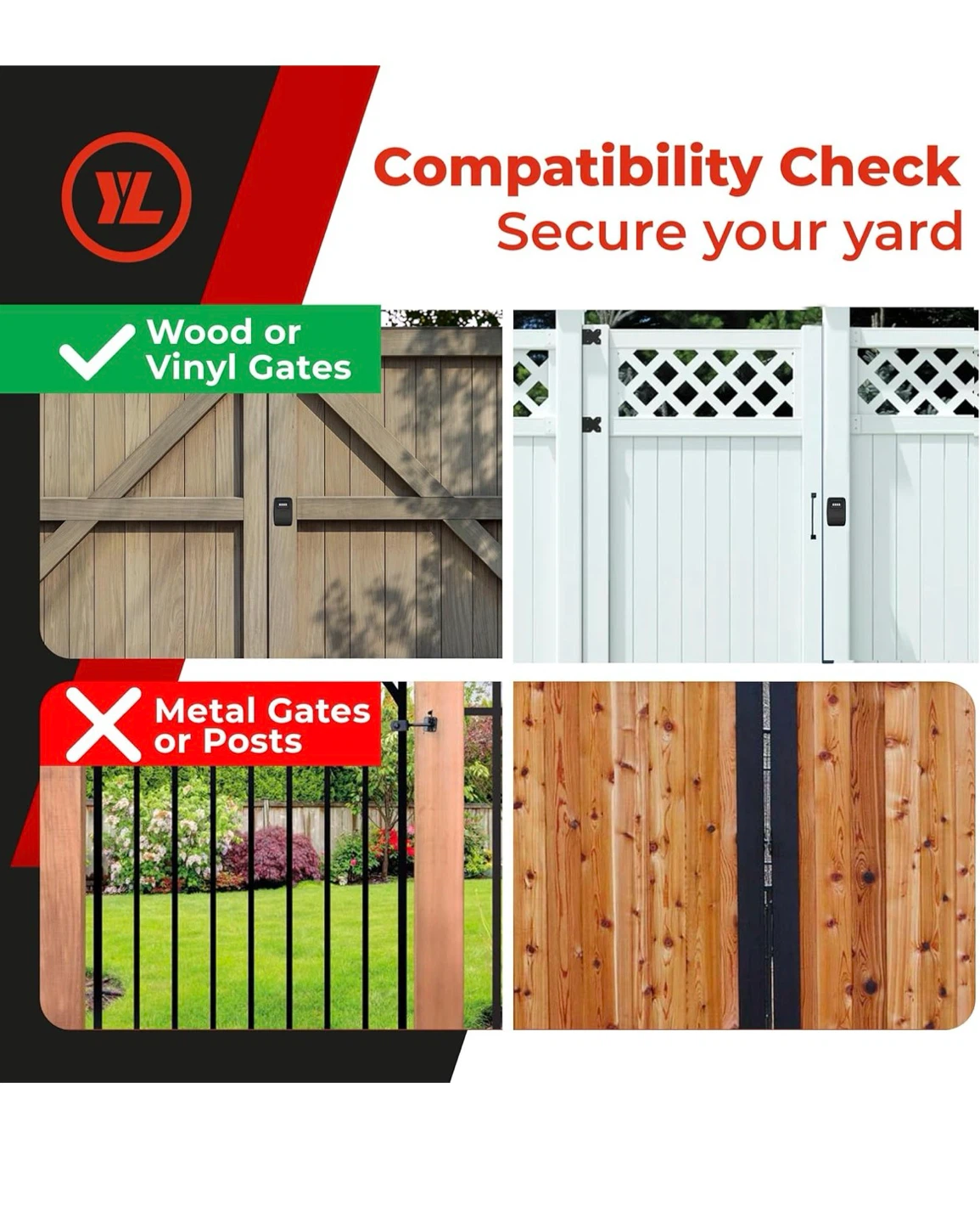 Yardlock Keyless Gate Lock - photo 3