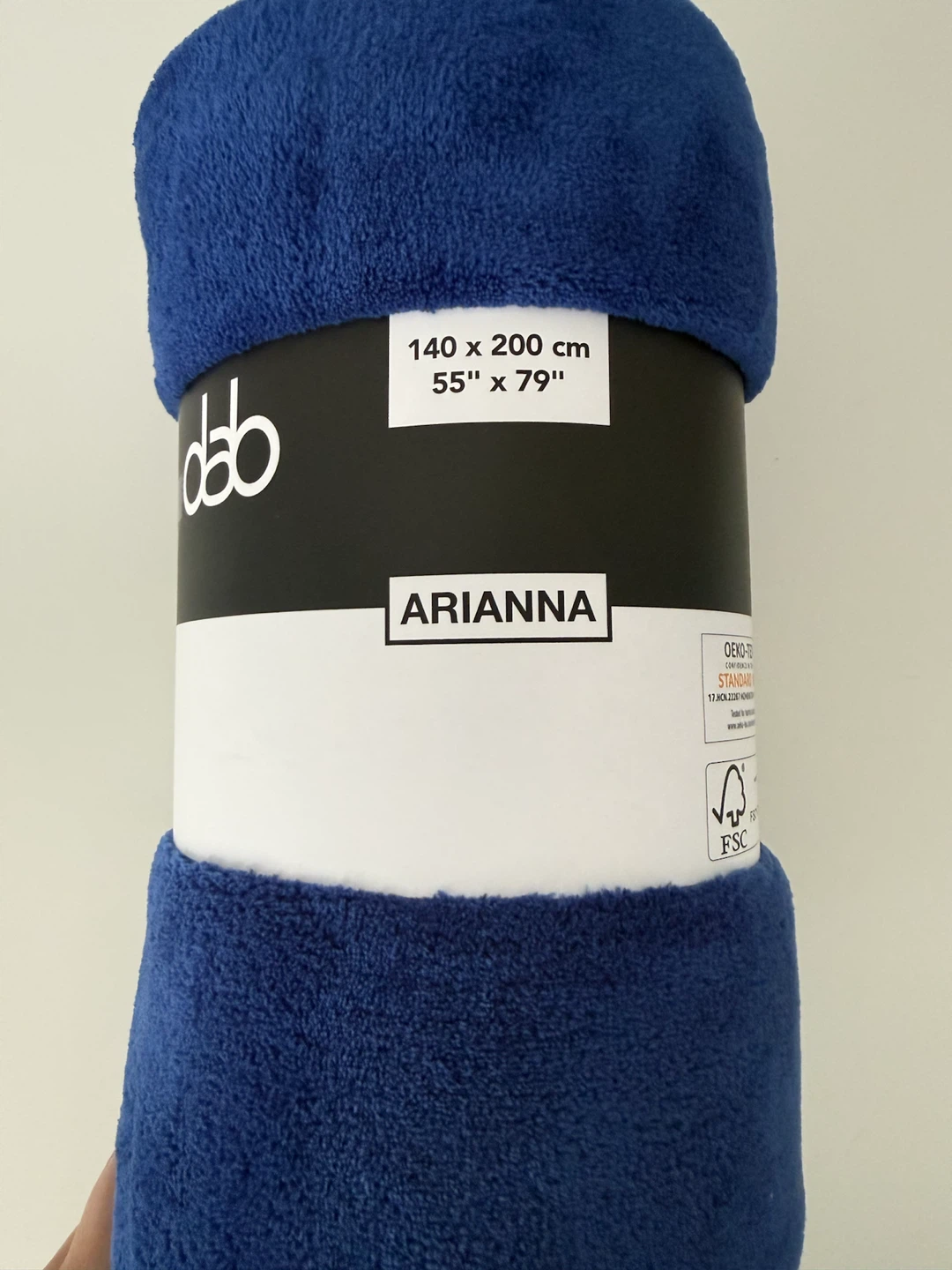 Dbb Arianna Coral Fleece Blanket 140 x 200 cm - photo 2