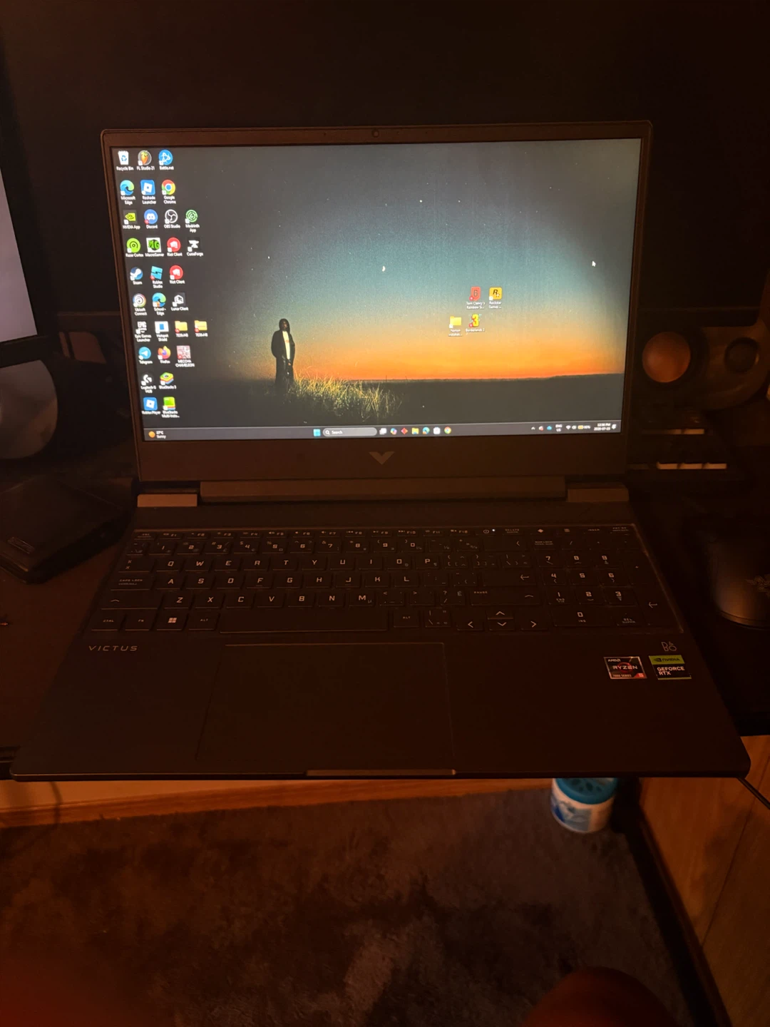HP Victus Gaming Laptop - Ryzen 5, 32GB RAM, 512GB SSD, RTX 2050