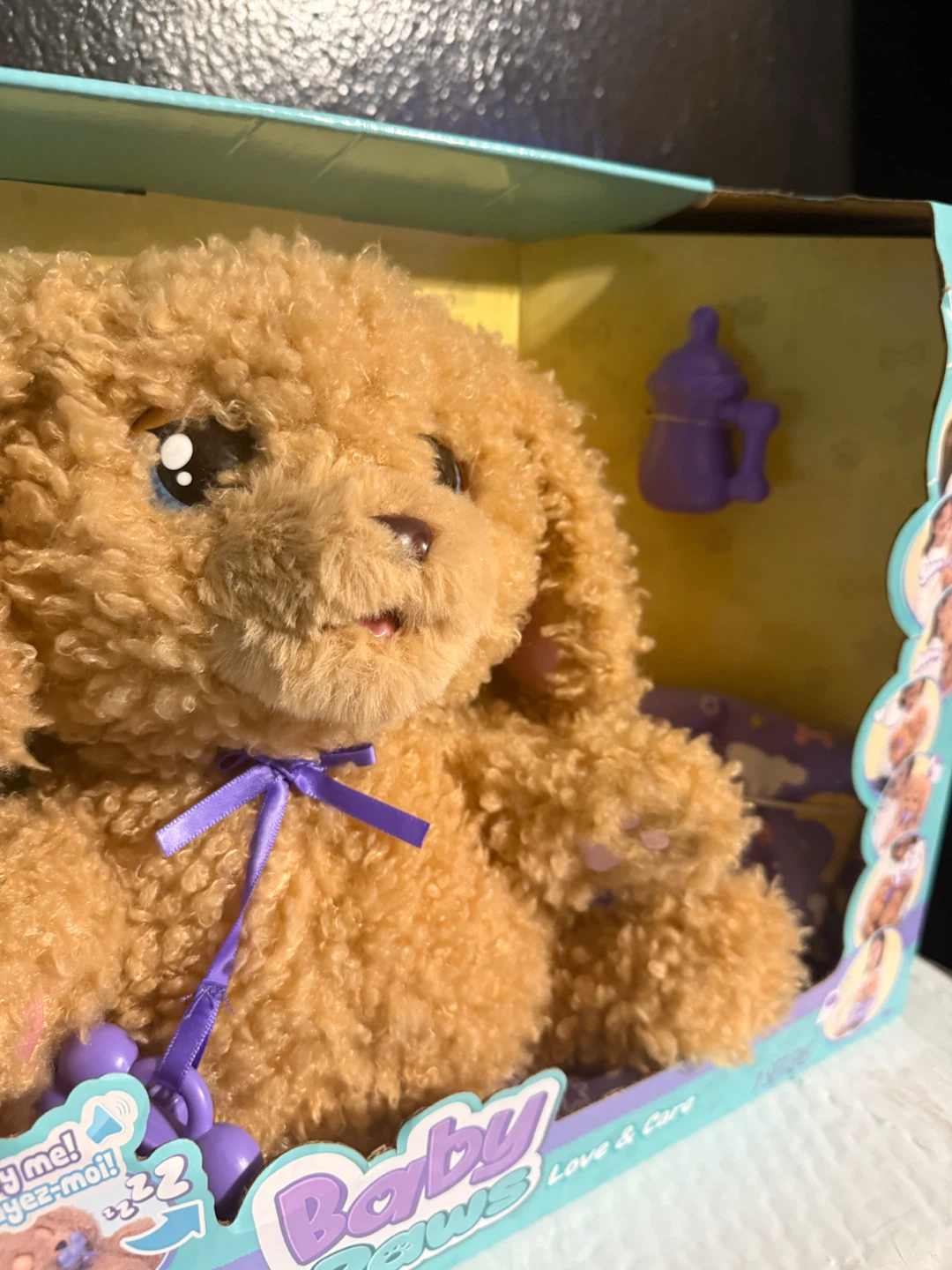 Baby Paws Love & Care Interactive Plush Dog Toy - photo 2
