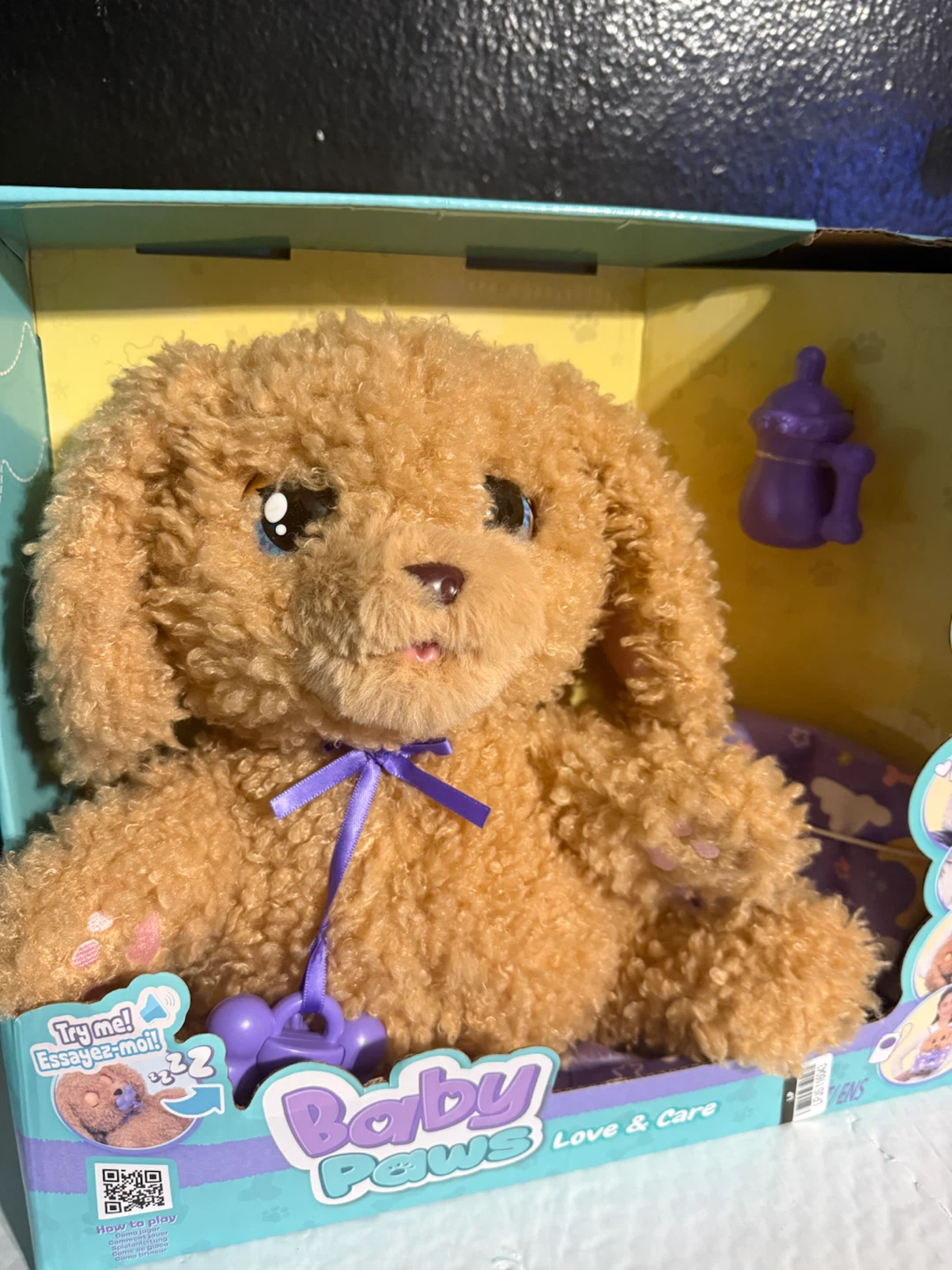Baby Paws Love & Care Interactive Plush Dog Toy - photo 3